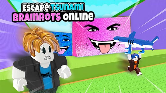 Escape Tsunami Brainrots Online