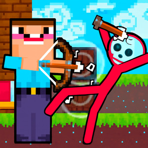 Noob Archer vs Stickman Zombie
